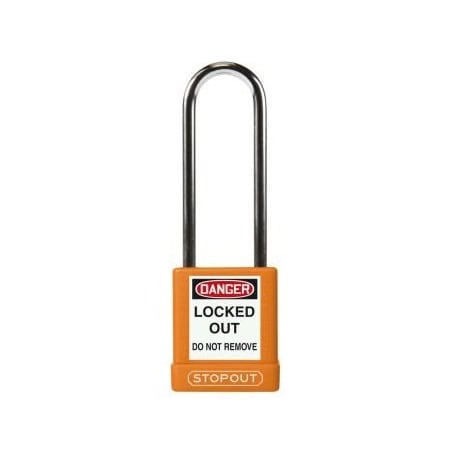 Accuform STOPOUT PLASTIC BODY ALUMINUM KDL817OR KDL817OR